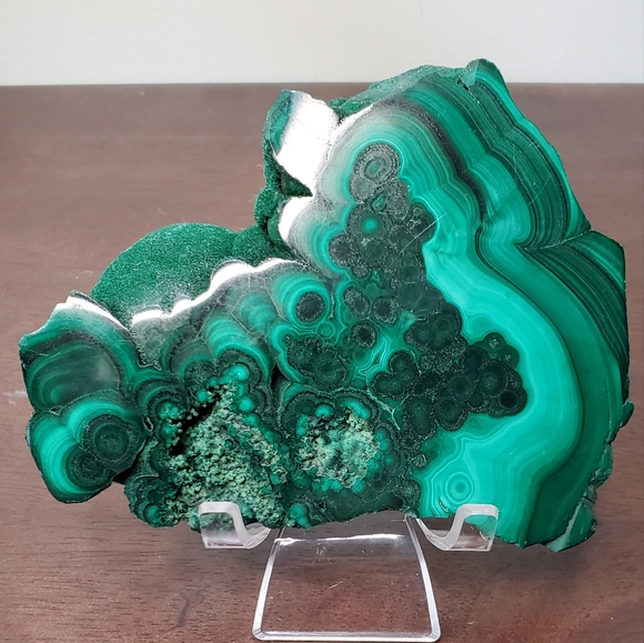 Malachite Crystal Slab - Picture 12 of 13